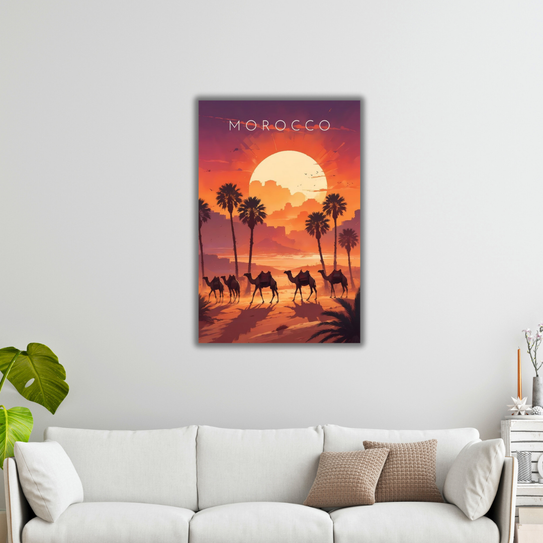 Commandez votre tableau Maroc dès maintenant