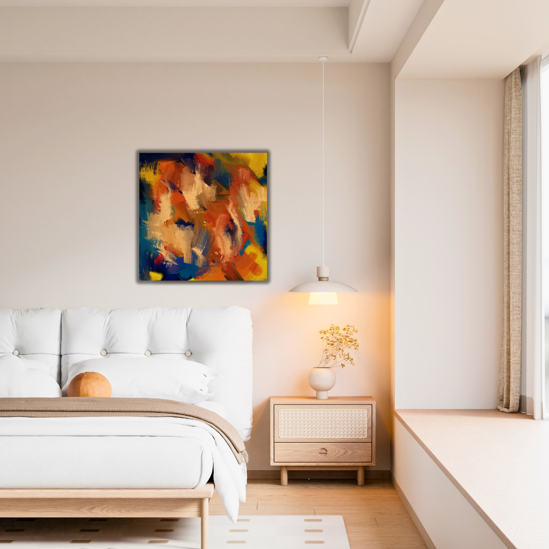 Pourquoi choisir un tableau peinture abstraite maroc pour votre décoration