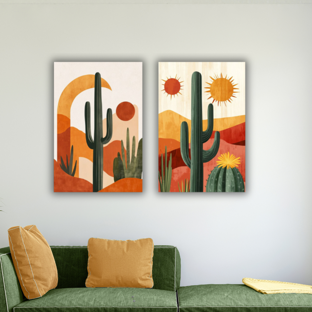 Tableau moderne : La force de la couleur et de la symbolique