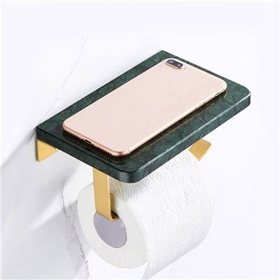 Porte papier hygiénique en marbre pour toilette au maroc