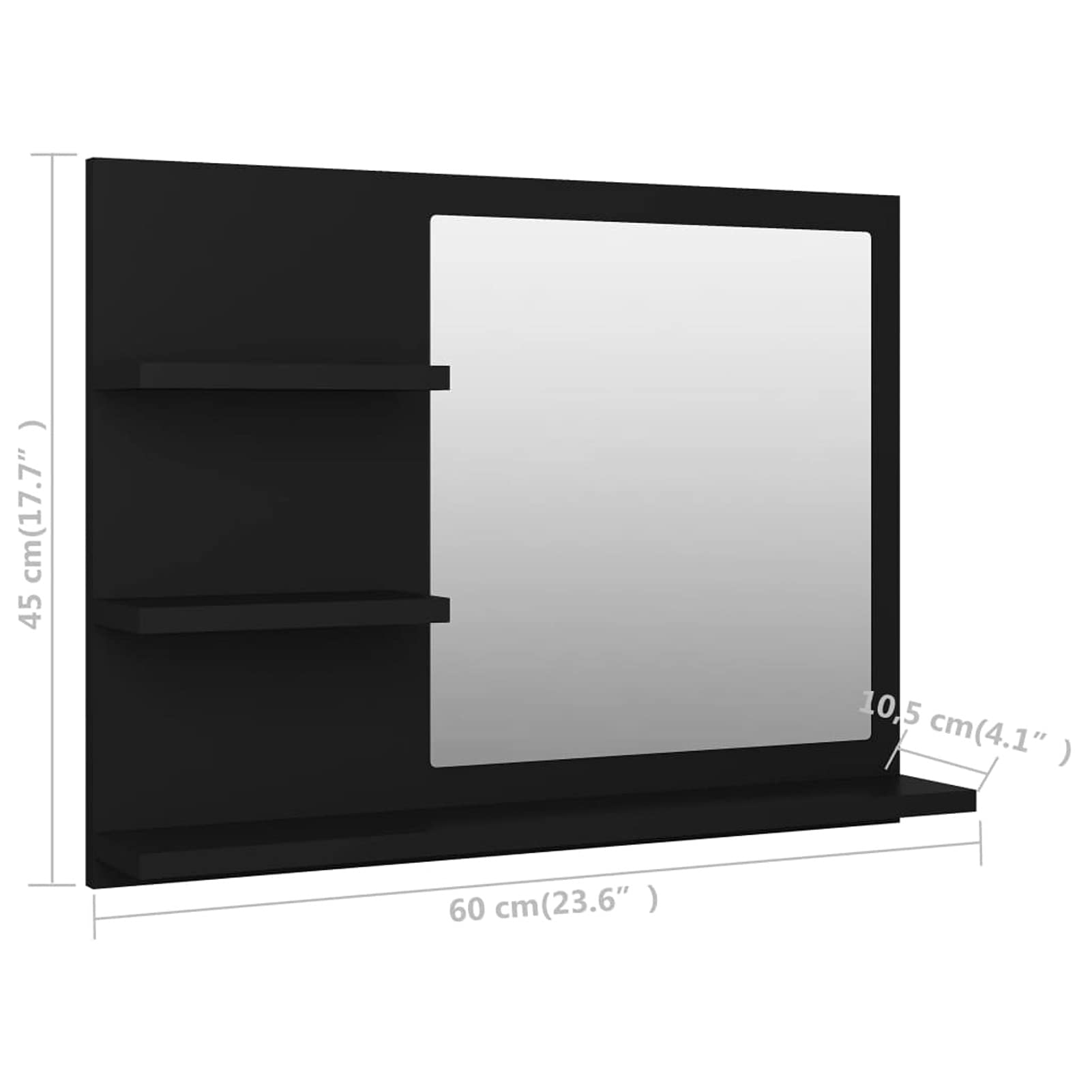 Miroir luxe pour organiser salle de bain